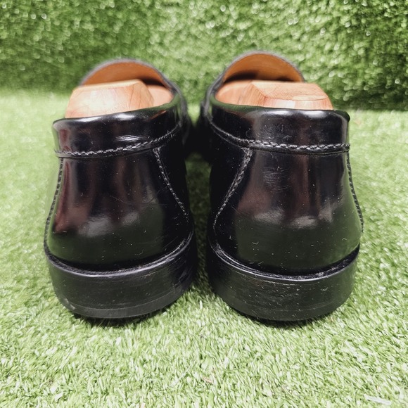 Cole Haan Pinch Black Leather Slip On Penny Loafer Dress Shoes Mens 9 D main image 15